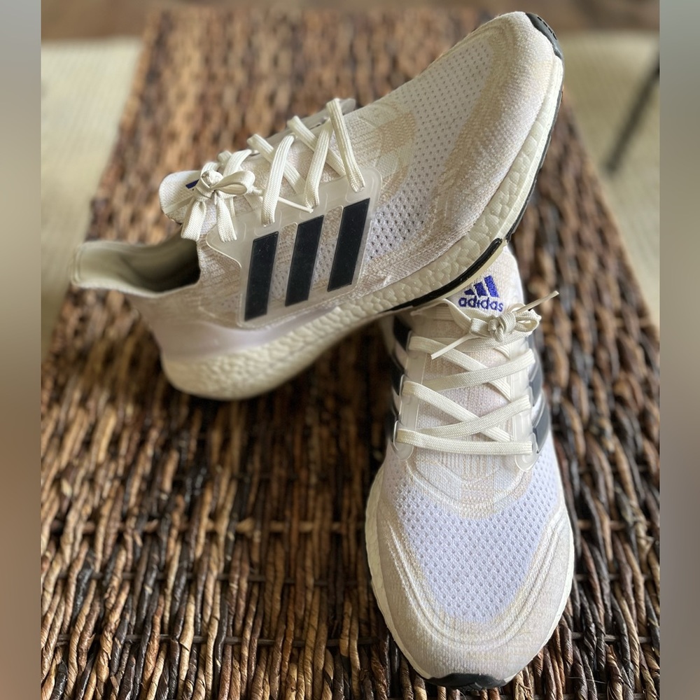 Adidas Ultra Boost 21 PrimeBlue Non Dyed Running Shoes Sz 10